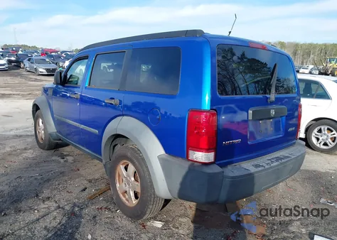 2007 Dodge Nitro Sxt из США, поврежденный, VIN 1D8GU28KX7W728597